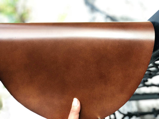 Brown Shell Cordovan Leather