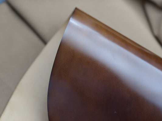 Chocolate Shell Cordovan Leather