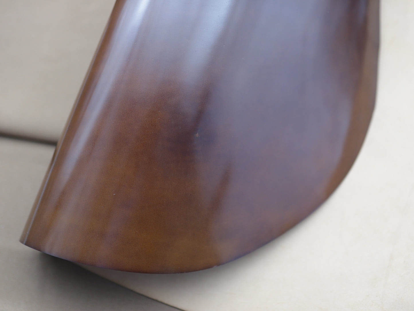 Chocolate Shell Cordovan Leather