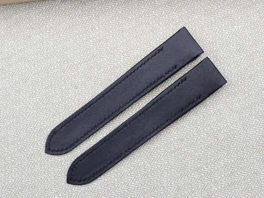 Handmade Genuine Leather Watch Strap for Cartier Santos 100 - Calfskin Strap for Cartier Santos 100