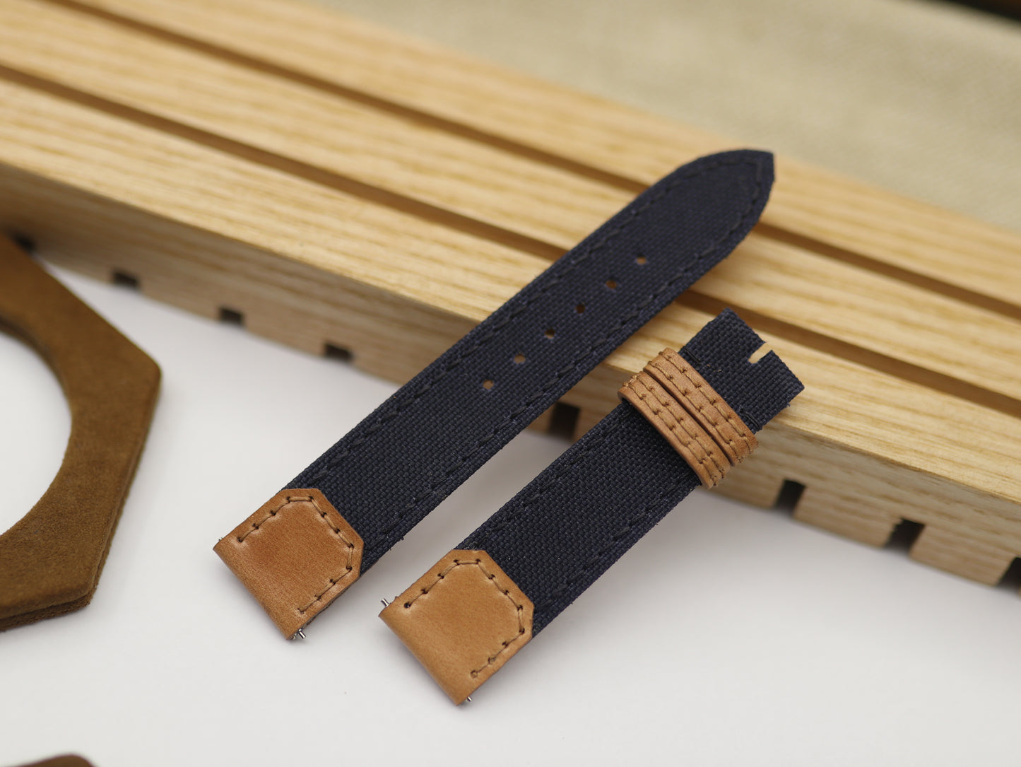 Handmade Canvas Watch Strap for Reverso watch