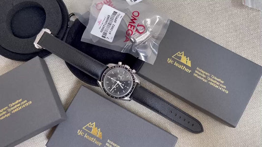 Handmade Calfskin Strap For Omega Watch - Omega Watch Strap - Omega Watch Band